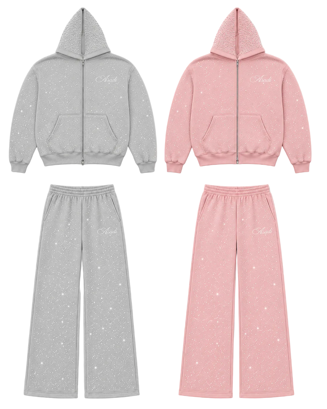 Y2K Rhinestone Full Set