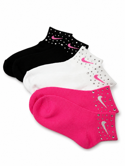 Rhinestone Socks