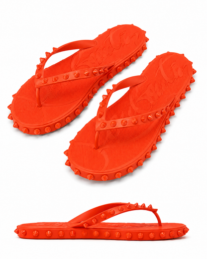 Loubi Donna Spike Flip Flops